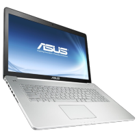 ноутбук ASUS N750JK-T4013H 90NB04N1-M00160 Серебристый