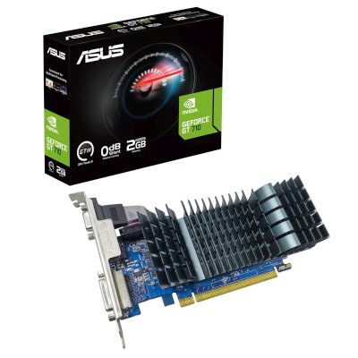 видеокарта ASUS nVidia GeForce GT 710 2Gb GT710-SL-2GD5-BRK-EVO