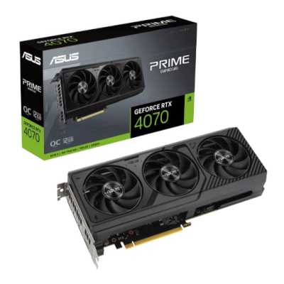 видеокарта ASUS nVidia GeForce RTX 4070 12Gb PRIME-RTX4070-O12G