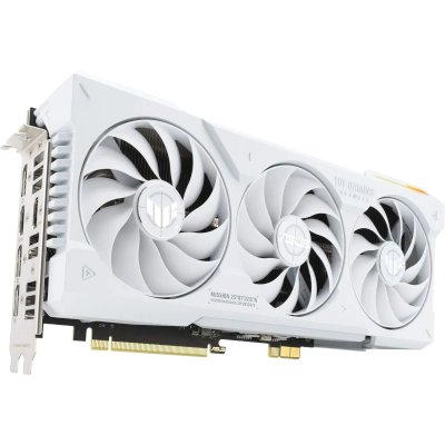 видеокарта ASUS nVidia GeForce RTX 4070 Ti Super 16Gb TUF-RTX4070TIS-O16G-BTF-WHITE Белый