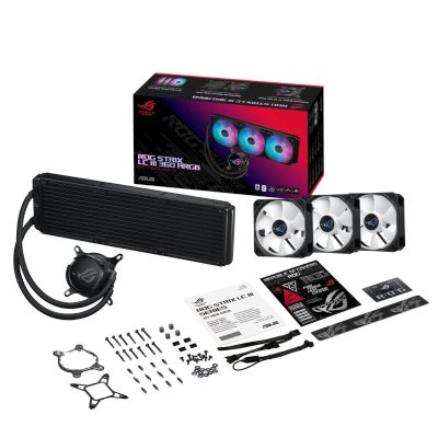 кулер ASUS ROG Strix LC III 360 ARGB Black 90RC00T0-M0UAY0