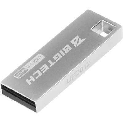 флешка BigTech 64GB UFD012 Серебристый