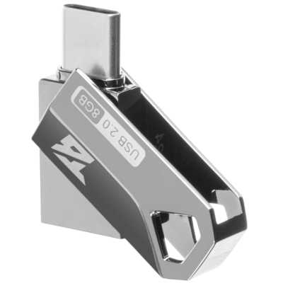 флешка BigTech 8GB UFD001 Серебристый