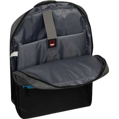 рюкзак BigTech Special LBP-BT-03BKGR черный, серый