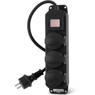 сетевой фильтр Buro 300MDP-3-B черный
