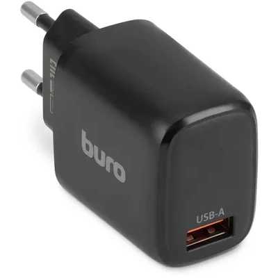 сетевое зарядное устройство Buro BUWG18P100BK