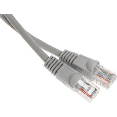 патч-корд Buro UTP-5E-0,5M-G Серый