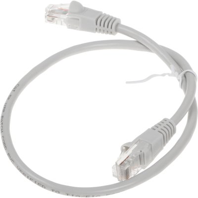 патч-корд Buro UTP-5E-0,5M-G Серый