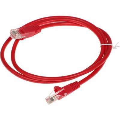патч-корд Buro UTP-5E-2M-R Красный
