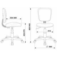 стул Бюрократ CH-W204NX/MASKARAD мультиколор