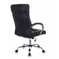 офисное кресло Бюрократ KB-10SL-B-LEATHER черный