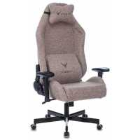 игровое кресло Бюрократ KNIGHT T1 GREY серый