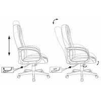 офисное кресло Бюрократ T-898/402-BEIGE бежевый