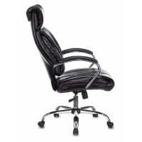 офисное кресло Бюрократ T-9904NSL/BLACK-PU черный
