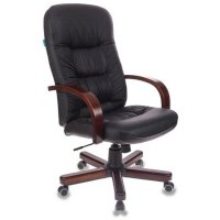 офисное кресло Бюрократ T-9908/WALNUT черный
