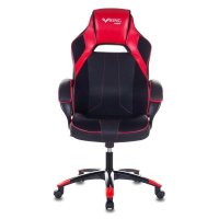 игровое кресло Бюрократ VIKING 2 AERO RED черно-красный