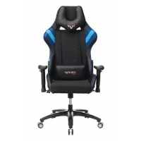 игровое кресло Бюрократ VIKING 4 AERO BLUE черно-синий