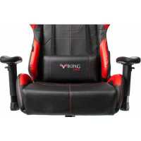 игровое кресло Бюрократ VIKING 5 AERO RED черно-красный