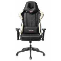 игровое кресло Бюрократ VIKING 5 AERO WHITE черно-белый