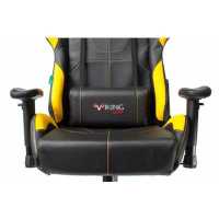 игровое кресло Бюрократ VIKING 5 AERO YELLOW черно-желтый