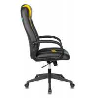 игровое кресло Бюрократ VIKING-8N-BL-YELL черно-желтый