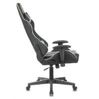 игровое кресло Бюрократ VIKING ZOMBIE A4 WH черно-белый