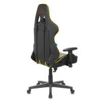 игровое кресло Бюрократ VIKING ZOMBIE A4 YEL черно-желтый