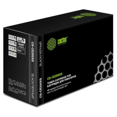 картридж Cactus CS-CE255XS черный