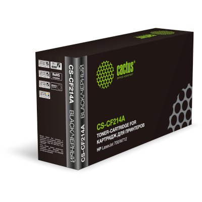 картридж Cactus CS-CF214A черный