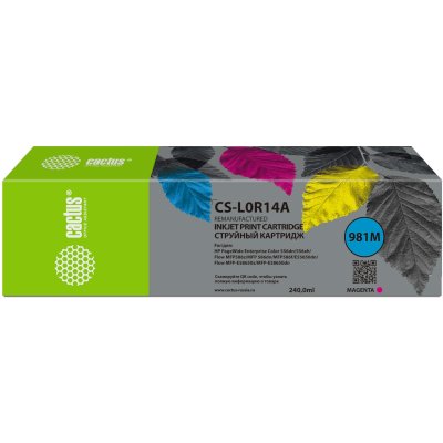 картридж Cactus CS-L0R14A пурпурный
