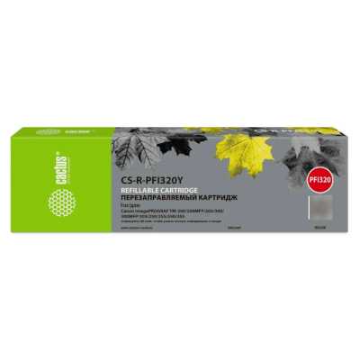 картридж Cactus CS-R-PFI320Y желтый
