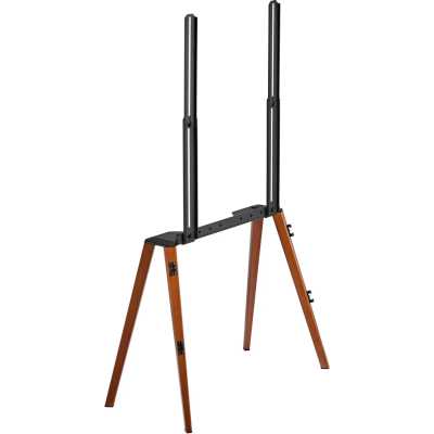подставка для телевизора Cactus CS-ST3644BKWN черный, орех
