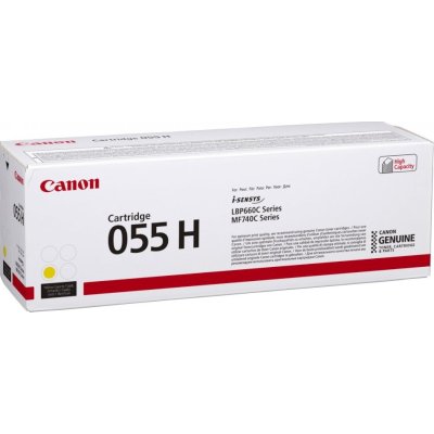 картридж Canon 055HY 3017C002/004 желтый
