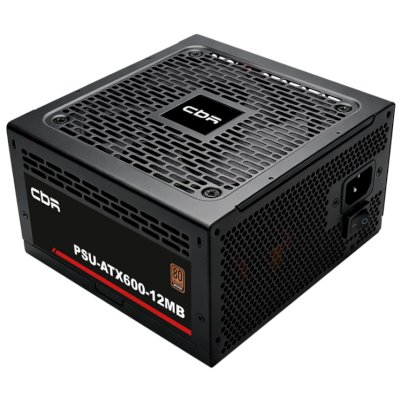 блок питания CBR 600W PSU-ATX600-12MB Черный