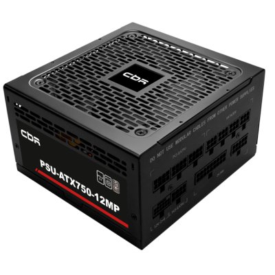 блок питания CBR 750W PSU-ATX750-12MP Черный