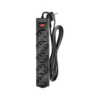 сетевой фильтр CBR CSF 2505-3.0 Black PC черный