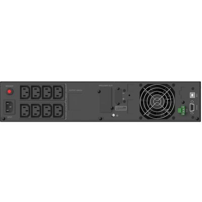 ИБП CBR Pulse Smart RT PLS-1KRT-8I-LCHERSC Черный