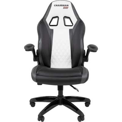 игровое кресло Chairman Game 15 Black-Grey-White 7197731