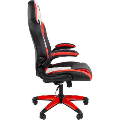 игровое кресло Chairman Game 15 Black-Red-White 7197730 Чёрный - красный - белый