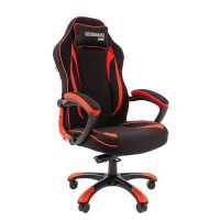 игровое кресло Chairman Game 28 Black-Red черно-красный