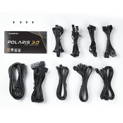 блок питания Chieftec 1050W Polaris 3.0 PPS-1050FC-A3 Черный