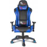 игровое кресло College CLG-801LXH Black-Blue черно-синий