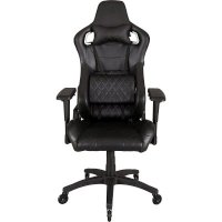 игровое кресло Corsair Gaming T1 Race 2018 Black-Black черный