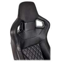 игровое кресло Corsair Gaming T1 Race Black-Black черный