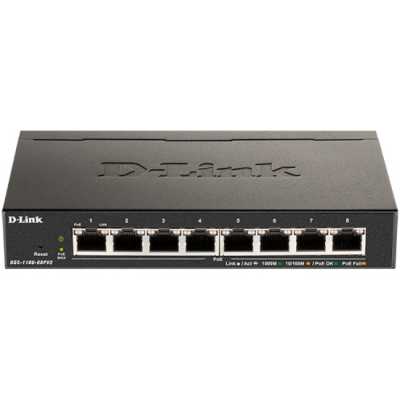 коммутатор D-Link DGS-1100-08PV2/A3A