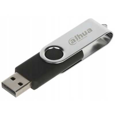 флешка Dahua 32GB DHI-USB-U116-30-32GB Черный, серебристый