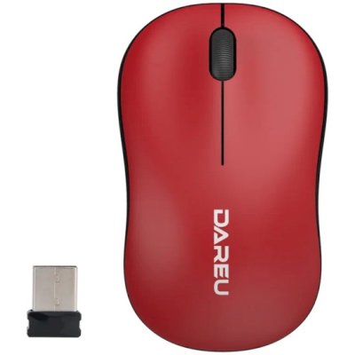 мышь Dareu LM106G Red-Black Красный-черный