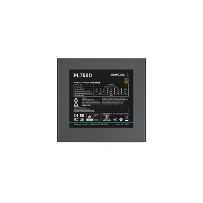 блок питания Deepcool 750W PL750D R-PL750D-FC0B-EU Черный