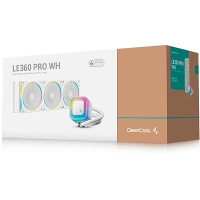 кулер Deepcool LE360 Pro ARGB White Белый