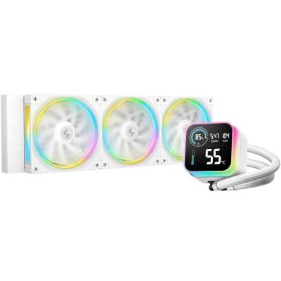 система водяного охлаждения Deepcool LQ360 White R-LQ360-WHDSMC-G-1 Черный